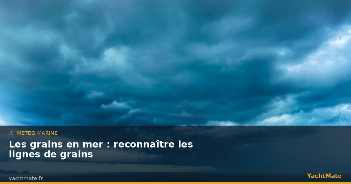 Ciel de grain menaçant, cumulonimbus sombre et rideau de pluie au-dessus de la mer
